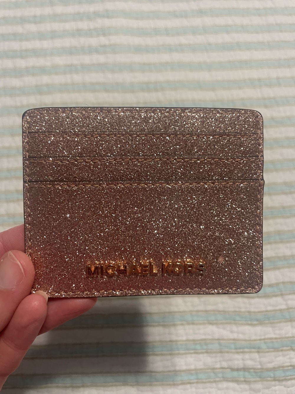 Michael Kors credit card holder
